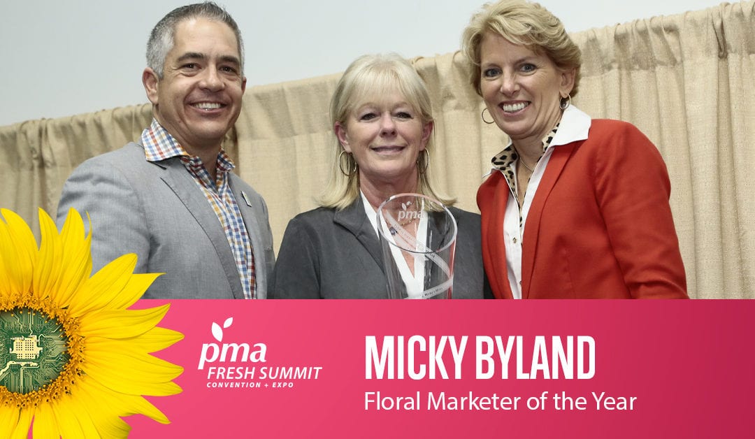 Micky Byland named PMA Floral Marketer of the Year