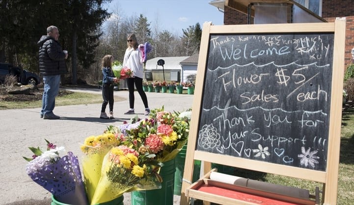 ‘A shame to throw all those out’: Flamborough flower grower feeling the strain from COVID-19